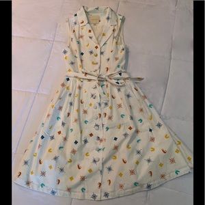 Vintage shirt dress